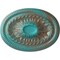 Ekena Millwork Saverne Ceiling Medallion, Hand-Painted Copper Green Patina, 18 1/2"W x 13 1/2"H x 1 7/8"P CM18SACGS - alternate 1